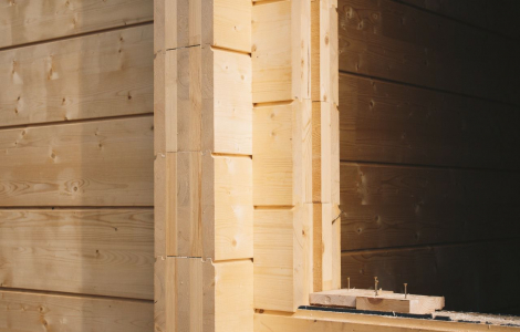 Дома по технологии безусадочного бруса